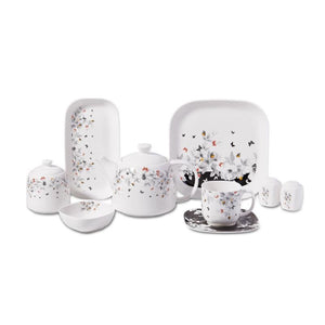 Korkmaz A8518 Kappa Collection 30 Pieces Breakfast Set for 6 People A8518