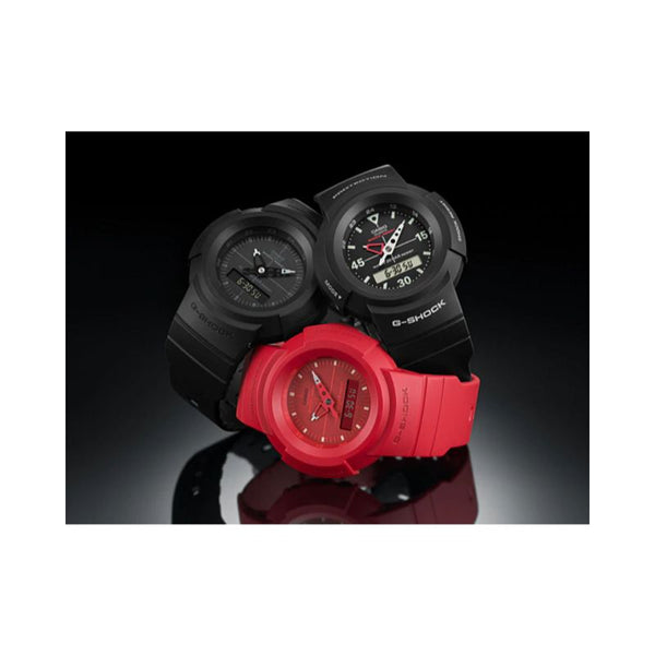 Casio G-Shock Men's Analog-Digital Watch AW-500BB-1E Black Resin Band Sport Watch