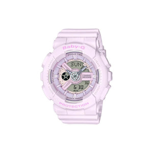 Casio Baby-G Women's Analog-Digital Watch BA-110-4A2 Purple Resin Band Sports Watch