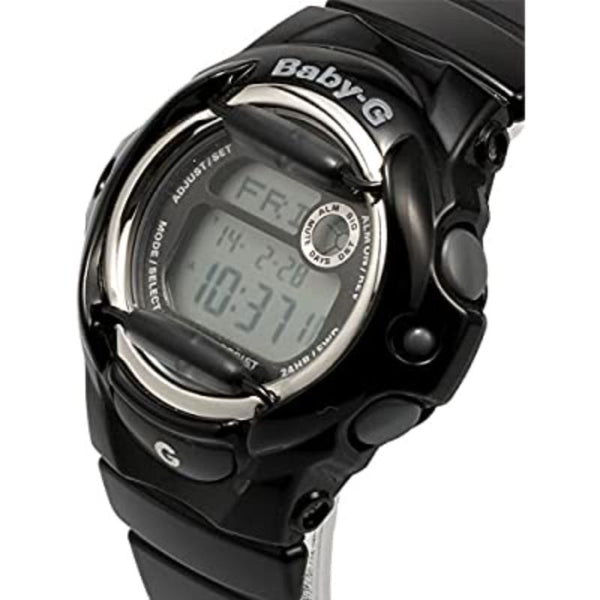 Casio Baby-G Women's Digital Watch BG-169R-1 Black Resin Band Sports Watch