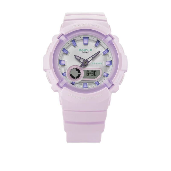 Casio Baby-G Women's Analog Digital Watch BGA-280SW-6A Purple Resin Band Women Sports Watch