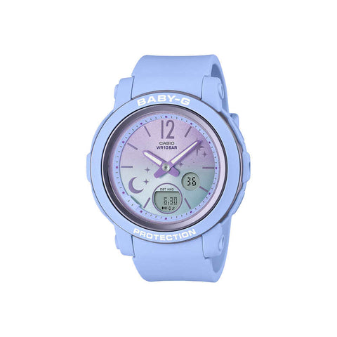 Casio Baby-G Women's Analog-Digital Sport Watch BGA-290DS-2ADR Blue Resin Strap