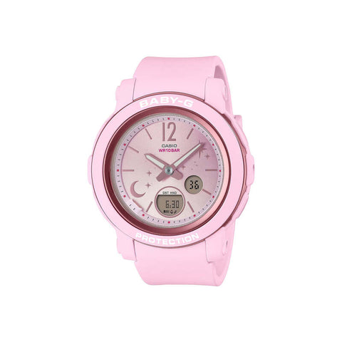 Casio Baby-G Women's Analog-Digital Sport Watch BGA-290DS-4ADR Pink Resin Strap