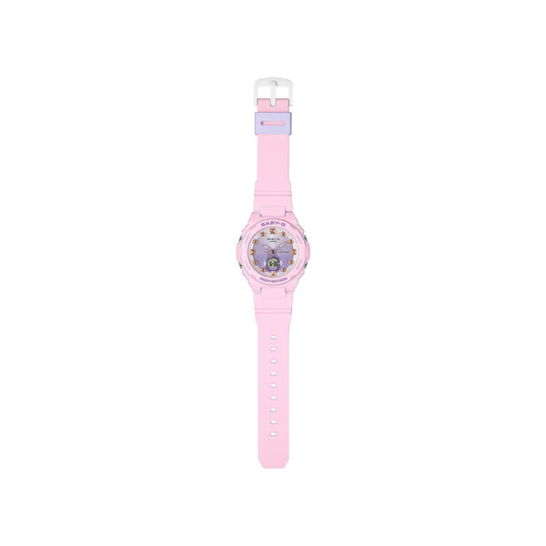 Casio Baby-G BGA-320-4A Playful Beach Series Women's Sport Watch with Pink Resin Band
