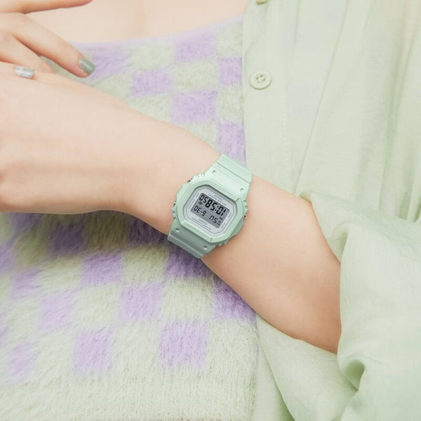 Casio Baby-G BGD-565SC-3 Women's Digital Watch with Green Resin Band