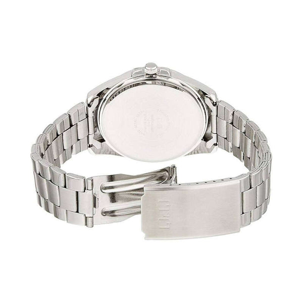 Q&Q Watch by Citizen C09A-004PY Women Analog Watch with Silver Stainless Steel Strap