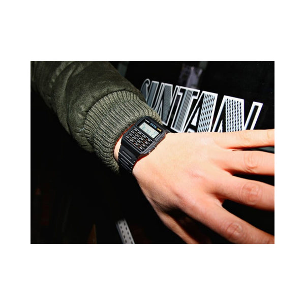 Casio Men's Digital Watch CA-53W-1Z Black Resin Band Calculator Sport Watch