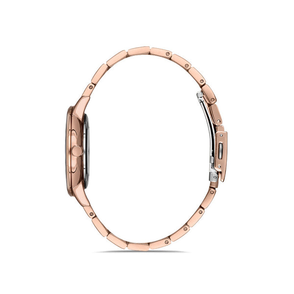 Daniel Klein Premium Women's Analog Watch DK.1.12796-2 Rose Gold Stainless Steel Strap Watch | Watch for Ladies