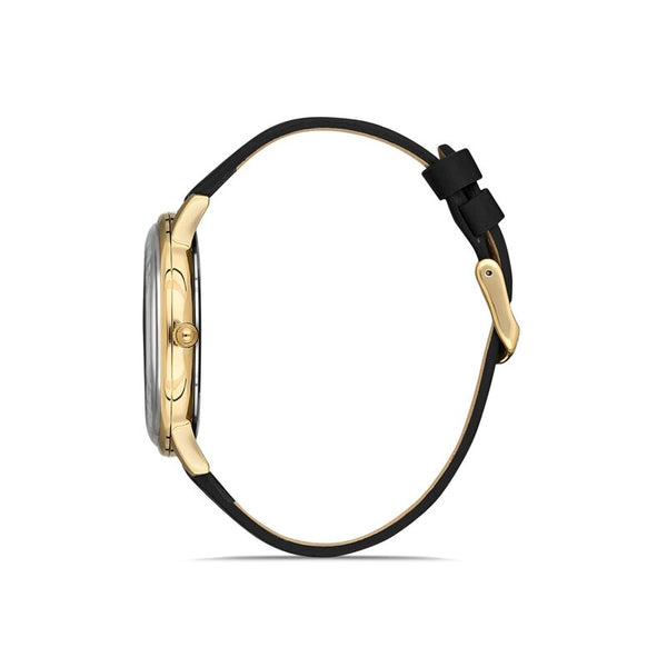 Daniel Klein Premium Men's Analog Watch DK.1.13067-3 Black Genuine Leather Strap Watch | Watch for Men