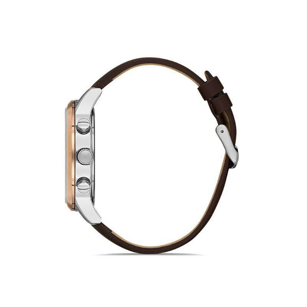 Daniel Klein Exclusive Men's Chronograph Watch DK.1.13114-6 Brown Genuine Leather Strap Watch | Watch for Men