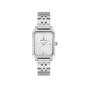 Daniel Klein Premium Women's Analog Watch DK.1.13126-1 Silver Stainless Steel Strap Watch | Watch for Ladies