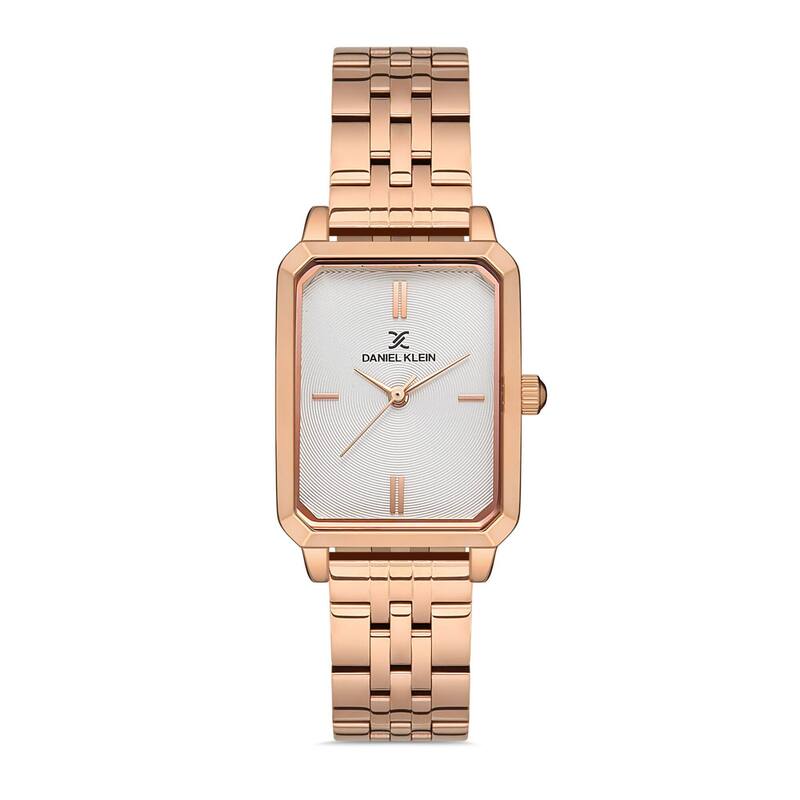 Daniel Klein Premium Women's Analog Watch DK.1.13126-3 Rose Gold Stainless Steel Strap Watch | Watch for Ladies