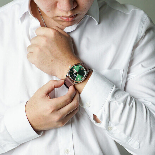 Daniel Klein Premium Men's Analog Watch DK.1.13129-4 Brown Genuine Leather Strap Watch | Watch for Men