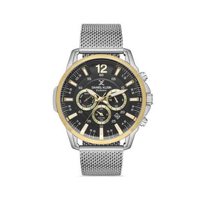Daniel Klein Exclusive Men's Chronograph Watch DK.1.13135-4 Silver Mesh Strap Watch | Watch for Men