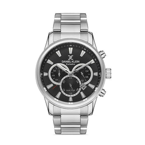 Daniel Klein Exclusive Men's Chronograph Watch DK.1.13136-2 Silver Stainless Steel Strap Watch | Watch for Men
