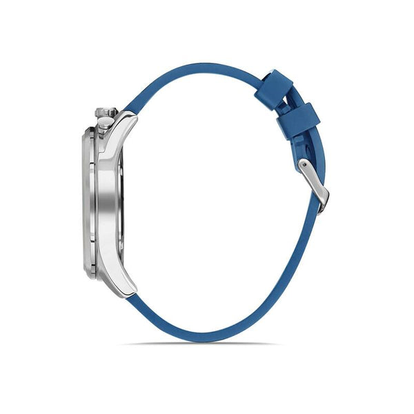 Daniel Klein Exclusive Men's Chronograph Watch DK.1.13144-2 Blue Genuine Leather Strap Watch | Watch for Men