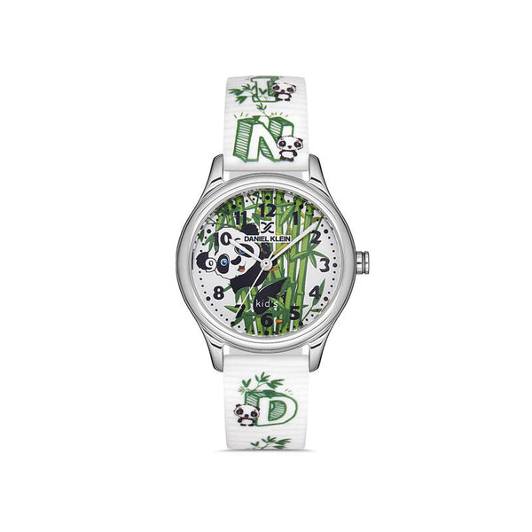 Daniel Klein Boys' Analog Watch DK.1.13182-1 White Silicone Strap Watch | Watch for Kids