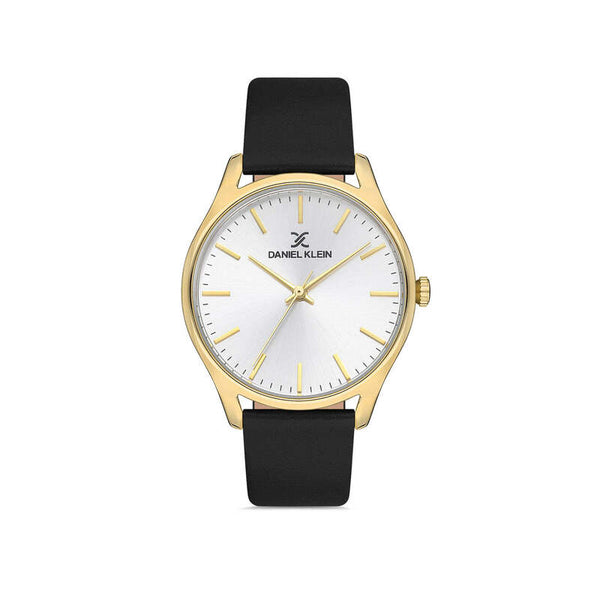 Daniel Klein Premium Women's Analog Watch DK.1.13196-3 Black Genuine Leather Strap Watch | Watch for Ladies