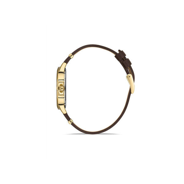 Daniel Klein Trendy Women's Analog Watch DK.1.13260-6 Brown Genuine Leather Strap Watch | Watch for Ladies