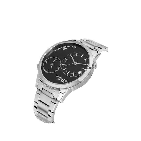 Daniel Klein Premium Men's Chronograph Watch DK.1.13265-1 Silver Stainless Steel Strap Watch | Watch for Men