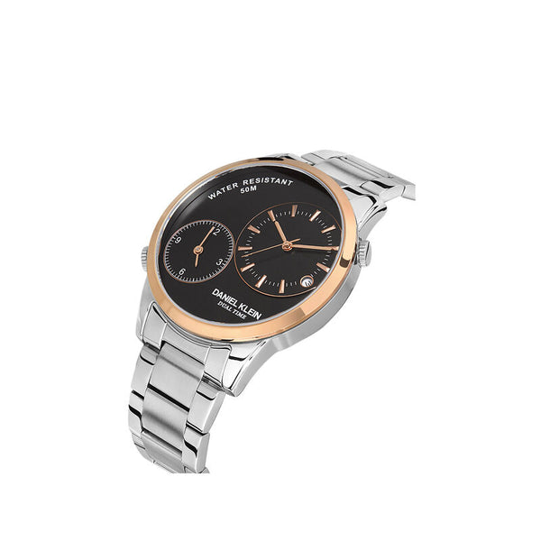 Daniel Klein Premium Men's Chronograph Watch DK.1.13265-4 Silver Stainless Steel Strap Watch | Watch for Men