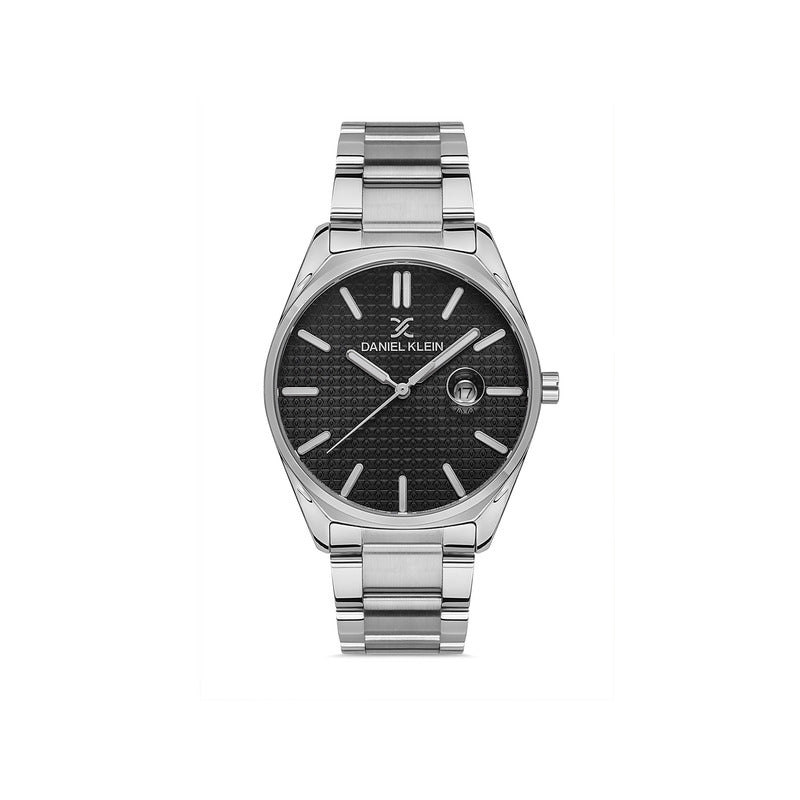 Daniel Klein Premium Men's Analog Watch DK.1.13324-1 Silver Stainless Steel Strap Watch | Watch for Men