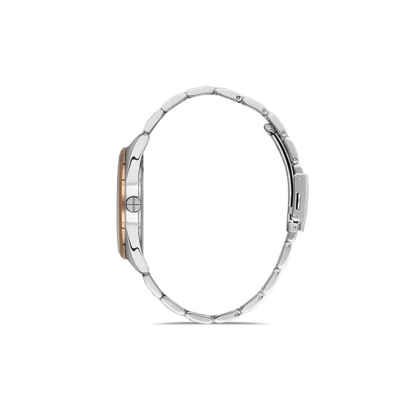Daniel Klein Premium Men's Analog Watch DK.1.13324-3 Silver Stainless Steel Strap Watch | Watch for Men