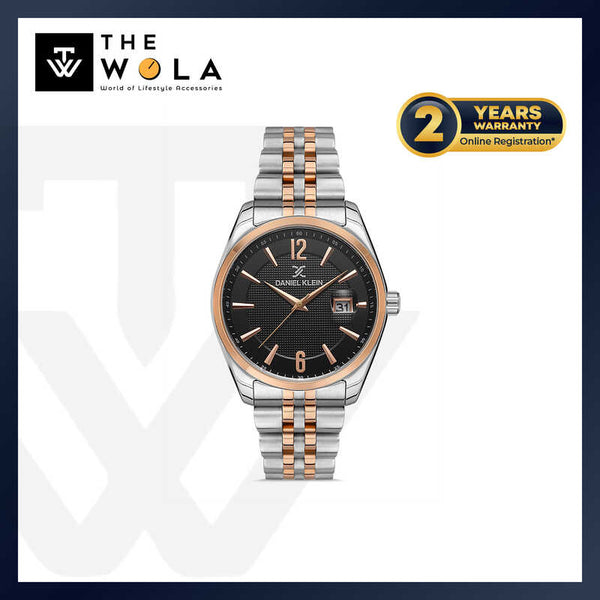 Daniel Klein Premium Men's Analog Watch DK.1.13327-5 Silver Stainless Steel Strap Watch | Watch for Men
