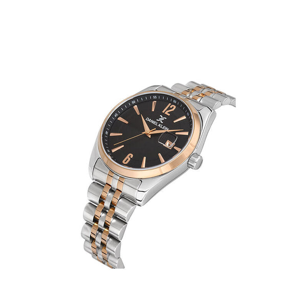 Daniel Klein Premium Men's Analog Watch DK.1.13327-5 Silver Stainless Steel Strap Watch | Watch for Men