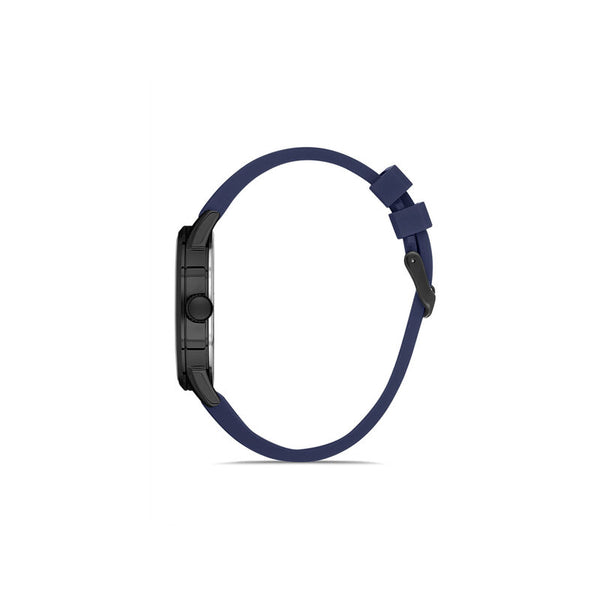 Daniel Klein Premium Men's Analog Watch DK.1.13330-6 Blue Silicone Strap Watch | Watch for Men