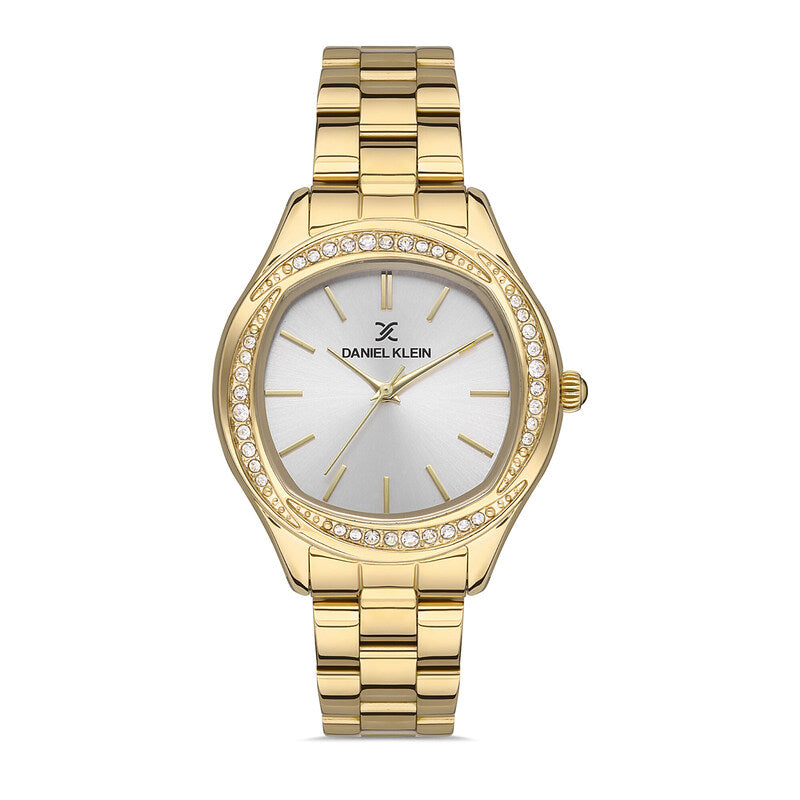 Daniel Klein Premium Women's Analog Watch DK.1.13342-2 Gold Stainless Steel Strap Ladies Watch | Watch for Women