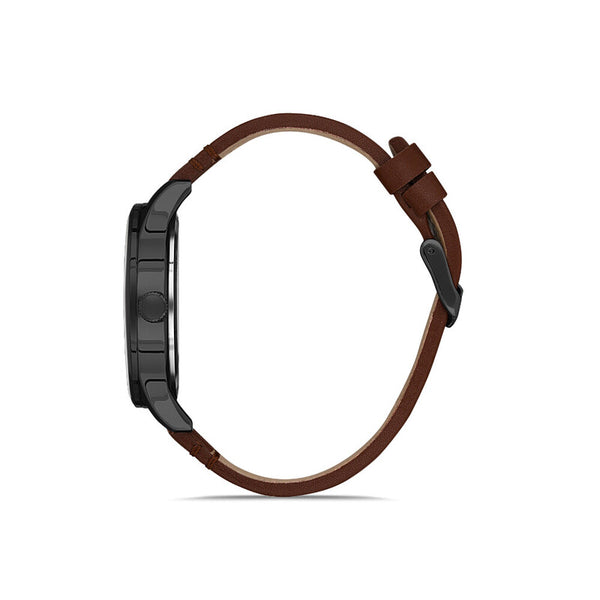 Daniel Klein Premium Men's Analog Watch DK.1.13375-5 Brown Genuine Leather Strap Watch | Watch for Men