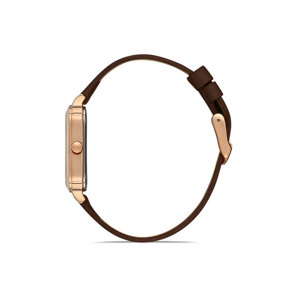 Daniel Klein Premium Women's Analog Watch DK.1.13431-6 Brown Genuine Leather Strap Watch | Watch for Ladies