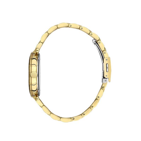 Daniel Klein Premium Women's Analog Watch DK.1.13435-2 Gold Stainless Steel Strap Watch | Watch for Ladies