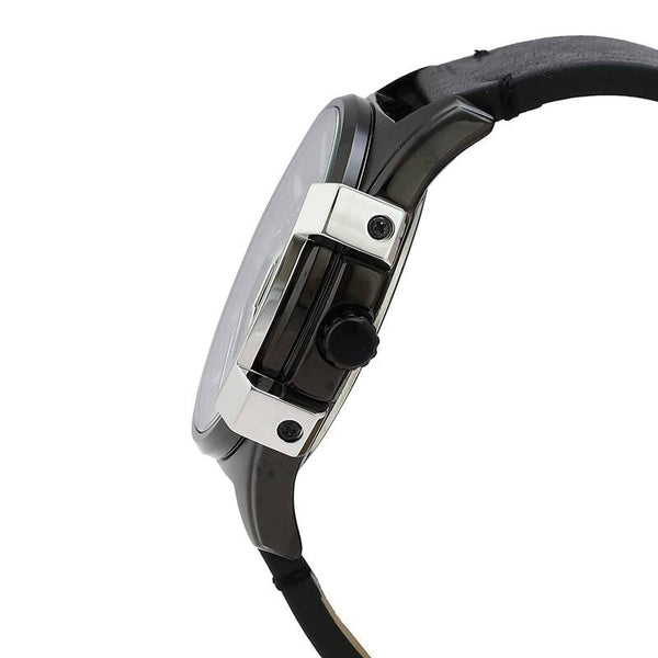 Daniel Klein Premium Men's Analog Watch DK12234-4 Black Genuine Leather Strap Watch | Watch for Men