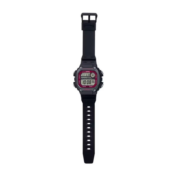Casio Men's Digital Watch DW-291H-1BV Black Resin Band Sport Watch
