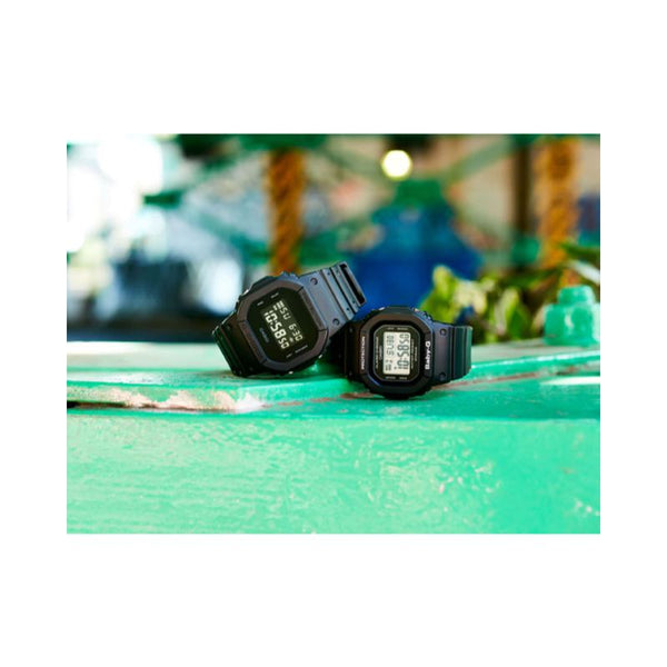 Casio G-Shock Men's Digital DW-5600BB-1DR Black Resin Band Sport Watch