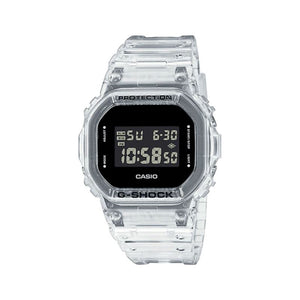 Casio G-Shock Men's Digital DW-5600SKE-7 White semi-transparent Resin Band Sport Watch