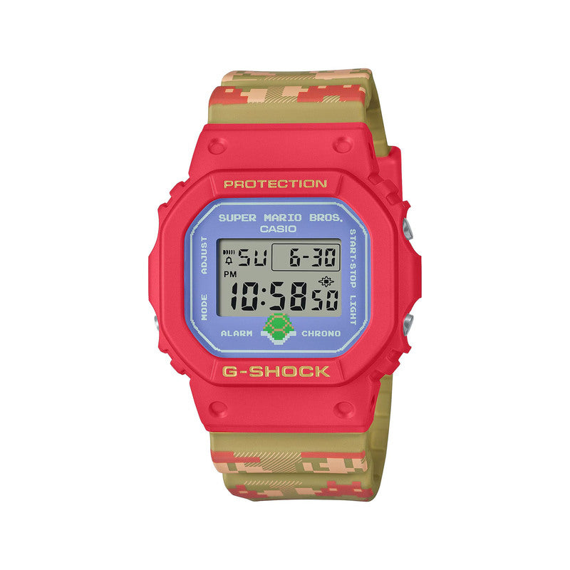 Casio G-Shock Men's Digital Watch DW-5600SMB-4 SUPER MARIO BROTHERS Limited Edition DW5600SMB-4