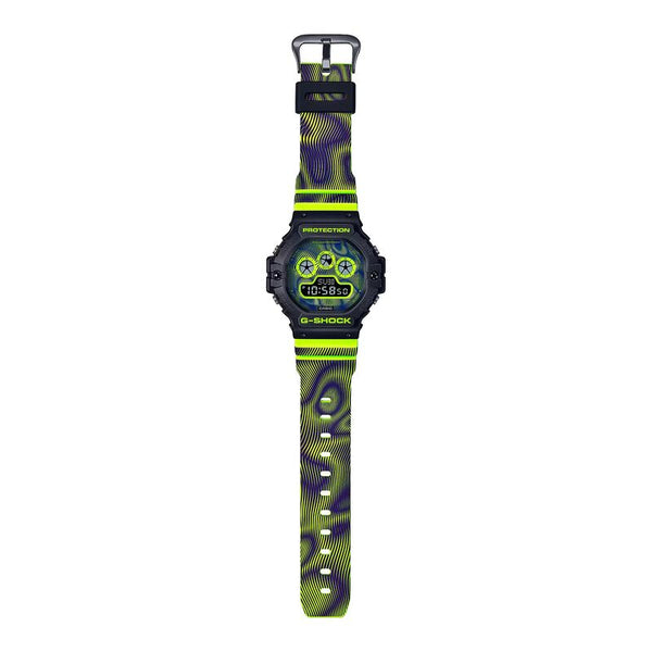 Casio G-Shock Men's Digital Watch DW-5900TD-9 Time Distortion Series Digital Resin Watch DW5900 DW5900TD DW5900TD-9 DW-5900TD-9DR