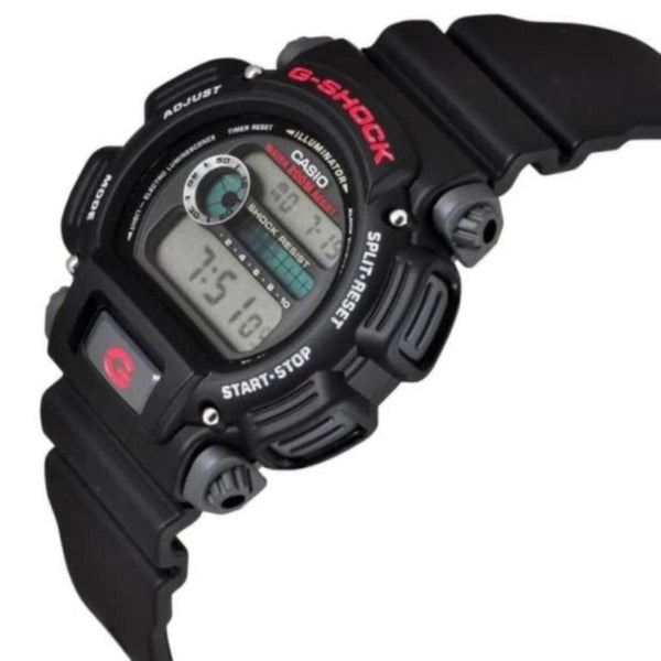 Casio G-Shock Men's Digital Watch DW-9052-1V Black Resin Band Sports Watch