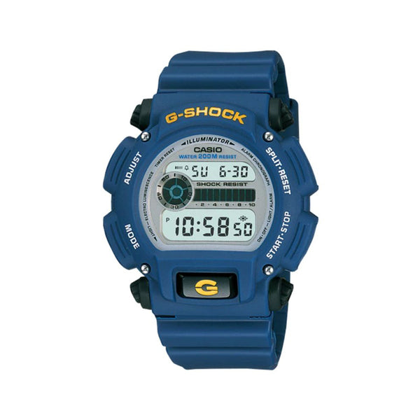 Casio G-Shock Men's Digital Watch DW-9052-2V Blue Resin Band Sports Watch