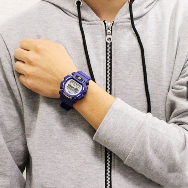 Casio G-Shock Men's Digital Watch DW-9052-2V Blue Resin Band Sports Watch