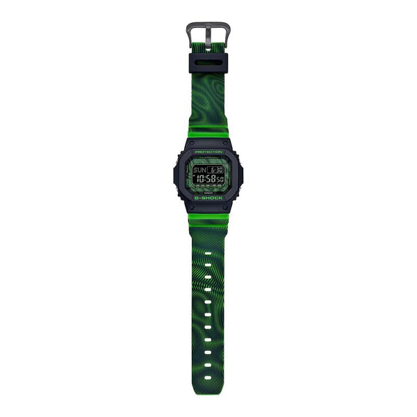 Casio G-Shock Men's Digital Watch DW-D5600TD-3 Time Distortion Series Digital Resin Watch DWD5600 DWD5600TD DWD5600TD-3 DW-D5600TD-3DR