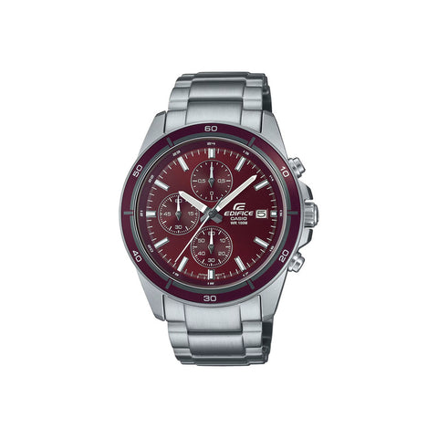 Edifice EFR-526D-5CV Men's Chronograph Watch with Stainless Steel Band