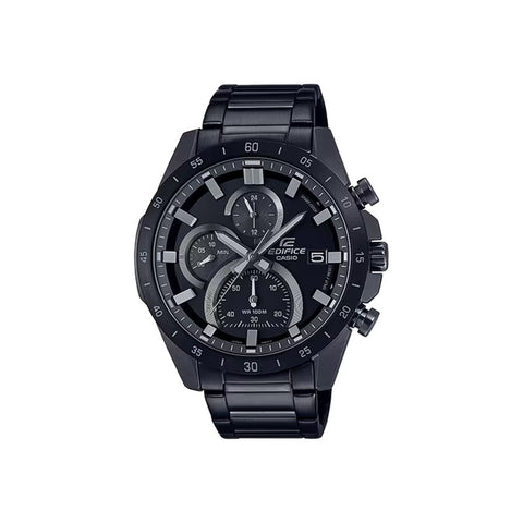 Edifice EFR-571MDC-1AV Men's Chronograph Watch with Black Stainless Steel Band