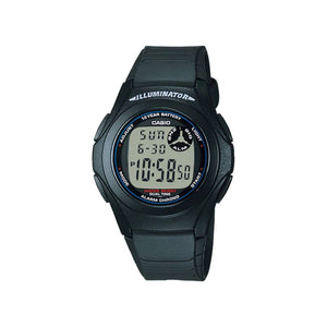 Casio Men's Digital F-200W-1A Black Resin Band Sport Watch