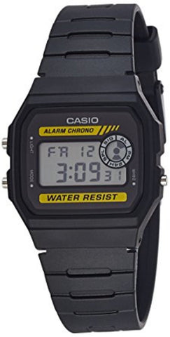 Casio Men's Digital Watch F-94WA-9 Black Resin Band Watch for men