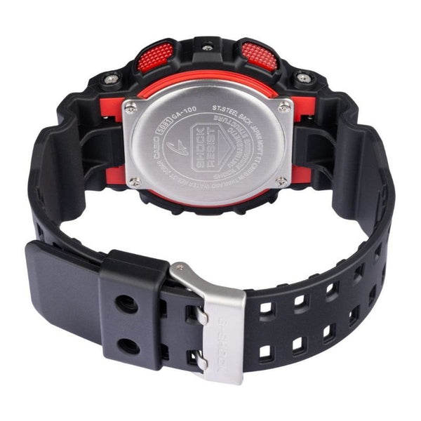 Casio G-Shock Men's Analog-Digital Watch GA-100-1A4 Black Resin Band Sports Watch