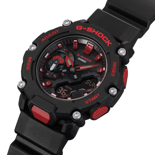 Casio G-Shock Men's Analog Digital Watch GA-2200BNR-1A Black Resin Band Men Sports Watch
